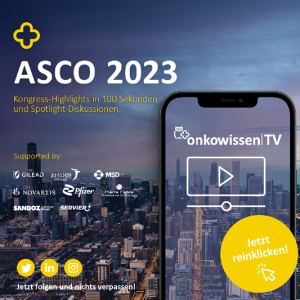 Alle Beiträge des ASCO 2023 jetzt ansehen! Kostenlos und on demand bei onkowissen.TV